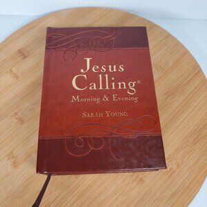 Jesus Calling Morning and Evening by Sarah Young, Devotional Hardcover